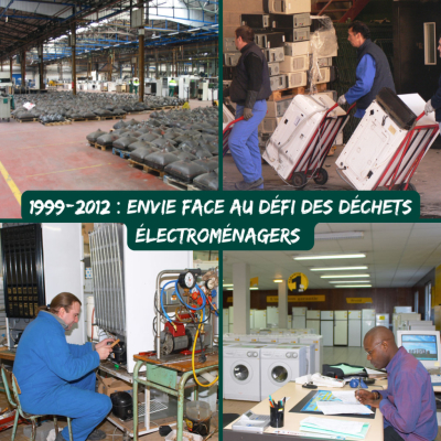 40 ans d’Envie｜1999-2012 :  Envie face au défi des DEEE